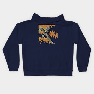 Peaceful Maple Kids Hoodie